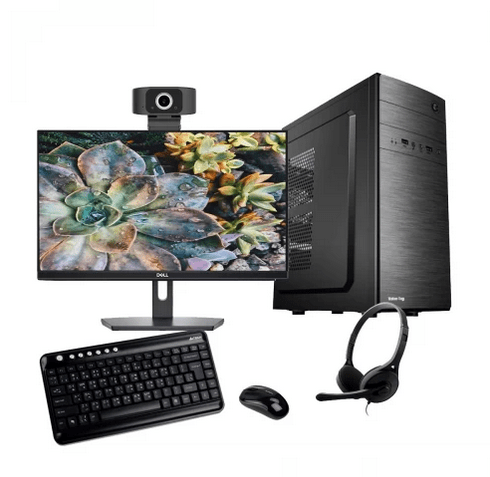 NIT PC- 06 PWR332G AMD Ryzen 3 3200G 8GB DDR4 2666MHz with 22 Inch Dell Monitor