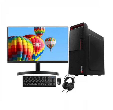 NIT PC- 07 GHC105F-2G Intel Core i3 10105F GT 1030 2GB DDR4 GPU 8GB DDR4 128GB PCIe SSD + 1TB HDD 21.5in Monitor