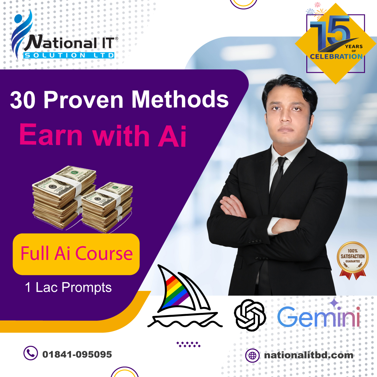 Full Ai Course: 30 Proven Methods to Earn with Ai